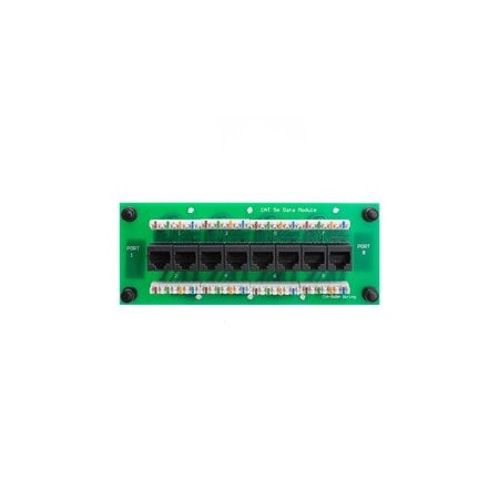 Swe-Tech 3C 8-Port Cat5e Data Module FWT80-0030